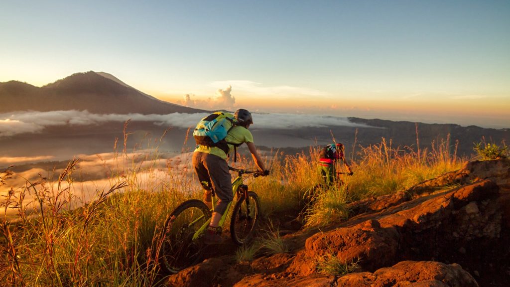 trekking, rafting og mountainbiking på Bali